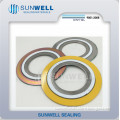 Sunwell Sealing Gasket in ASME B16.20 Spiral Wound Gasket Ningbo Cixi